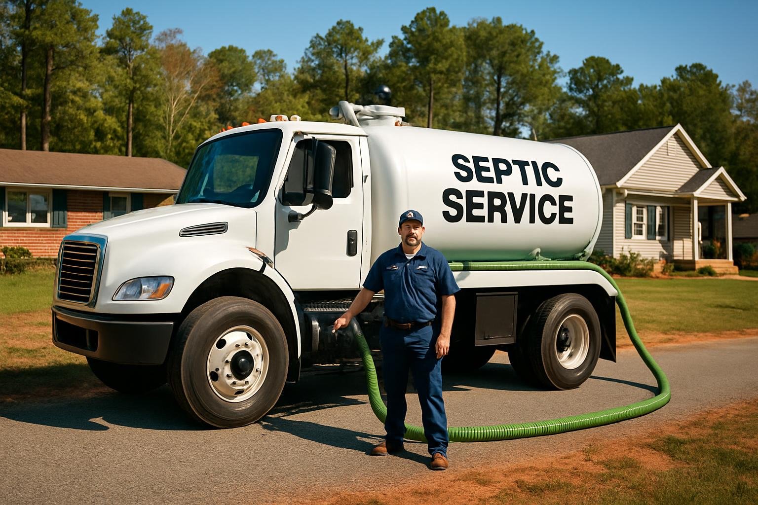 Septic tank pumping service in Buies Creek, NC