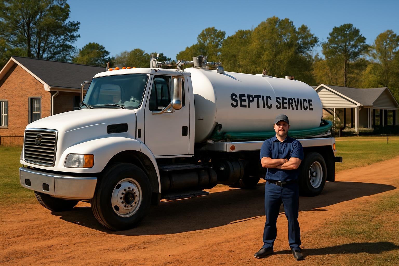Septic tank pumping service in Spring Lake, NC