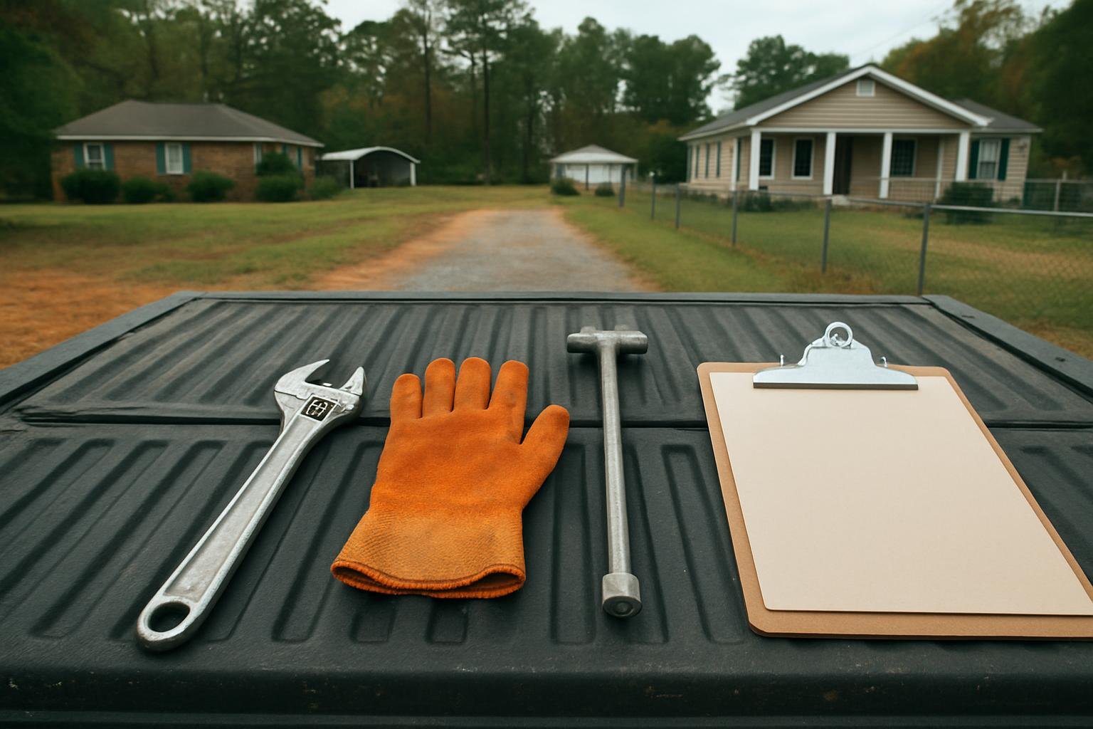 Septic service tools and equipment, Harnett County NC